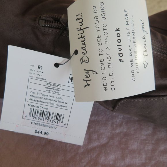 NWT DV Dolce Vita Gray/Afton Women's Boots - Picture 5 of 6